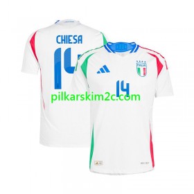 Koszulka Włochy Chiesa 14 Precz Mistrzostwa Europy 2024 Koszulki Piłkarskie